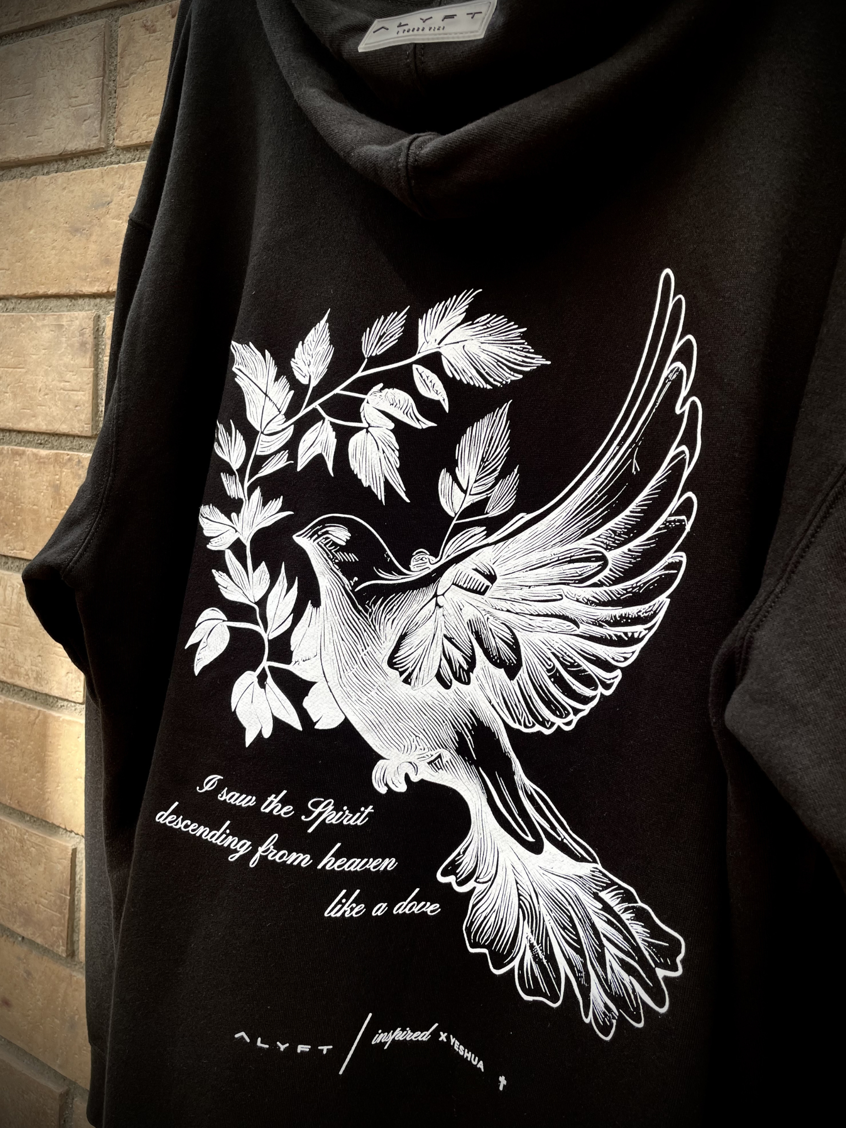 NAME ABOVE ALL - PUFF PRINT UNISEX HOODIE – ALYFT APPAREL
